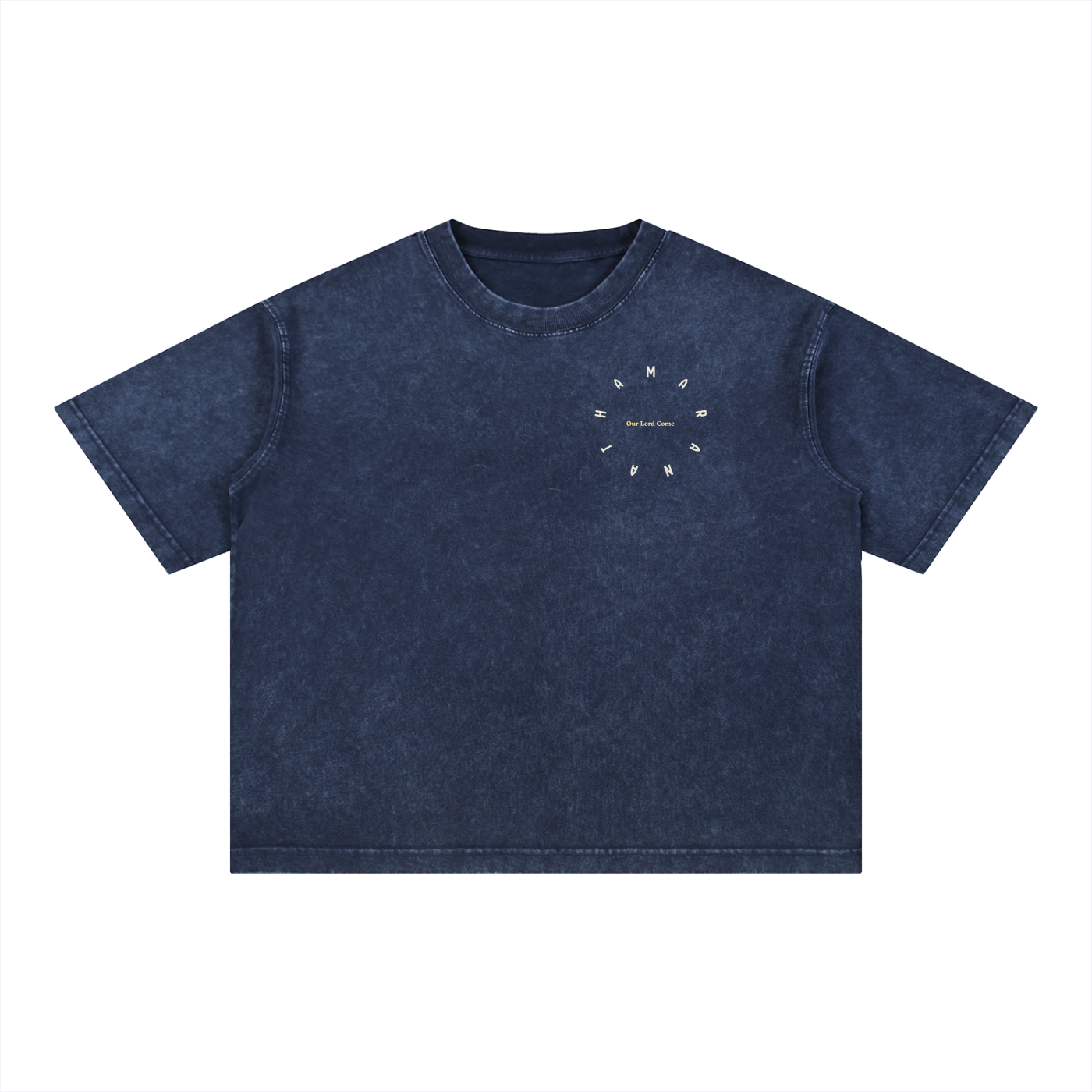 Mineral Wash Boxy Cotton T-Shirt