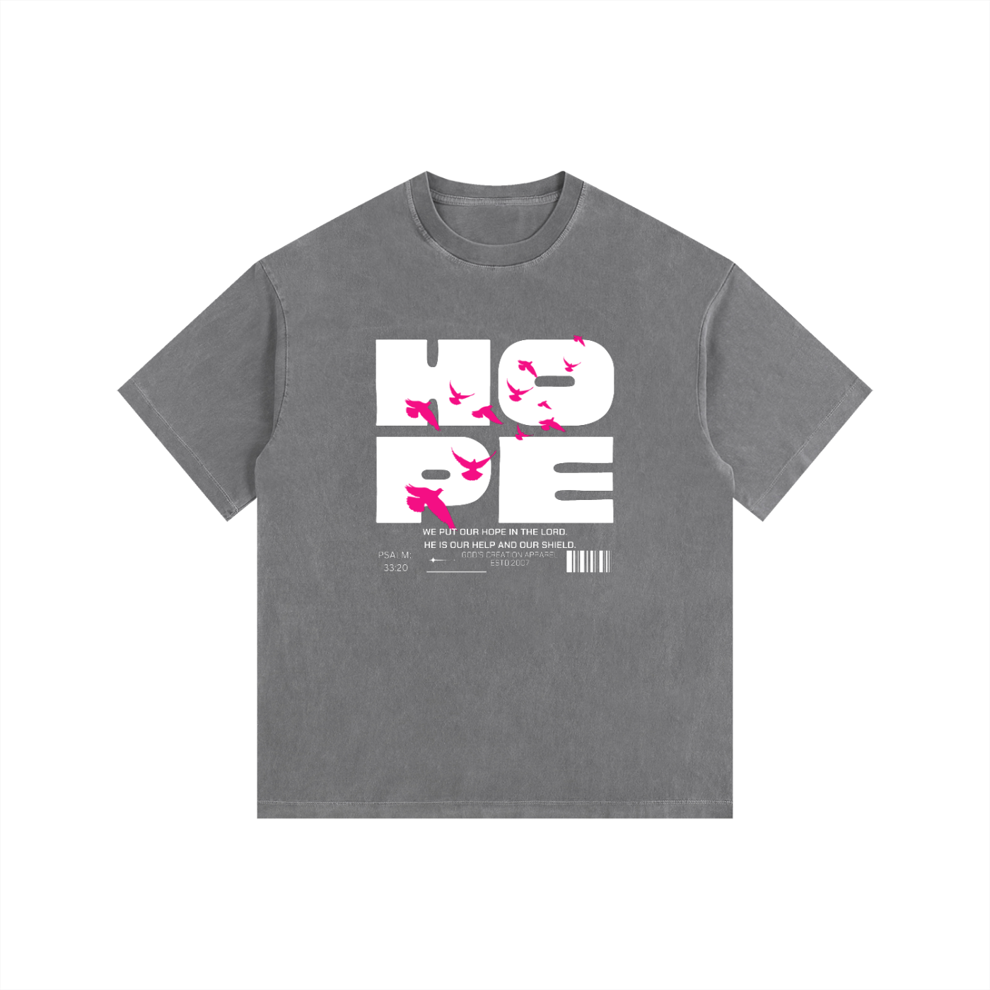 Vintage Washed Oversized Cotton T-Shirt