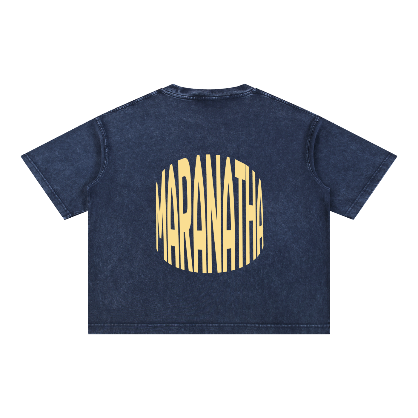 Mineral Wash Boxy Cotton T-Shirt